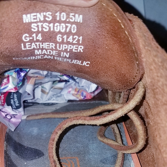 Sperry Topsider Leather Boardwalk Chukka Shoes - Picture 8 of 8